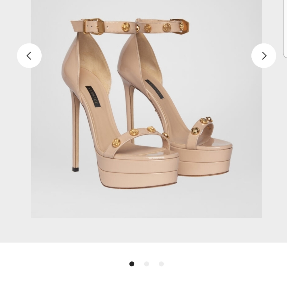 Versace stiletto heels